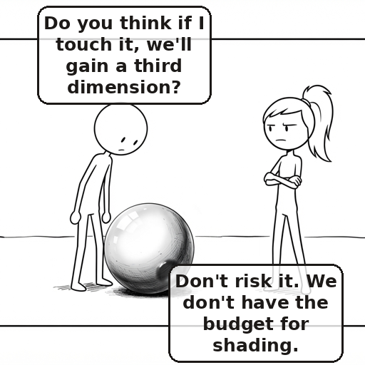 There is a risk for touching